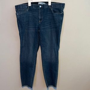Dark jeans size 18W